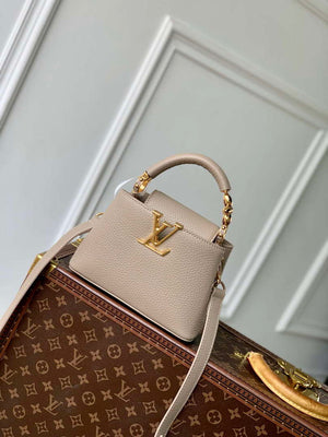 LV M23944 Louis Vuitton Capucines Mini Jewelily Handbag Quartz - Default Title - View 1