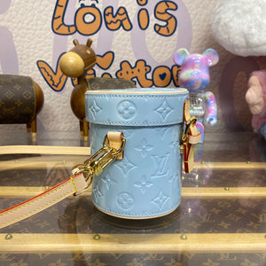 LV M24099 Louis Vuitton Astor Monogram Vernis Bag Blue - Default Title - View 3