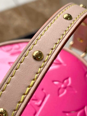 LV M24102 Louis Vuitton Astor Monogram Vernis Bag Neon Pink - Default Title - View 7