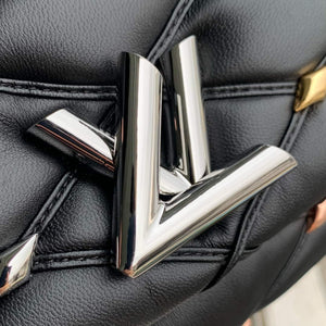 LV M24151 Louis Vuitton GO-14 MM Handbag Black - Default Title - View 5