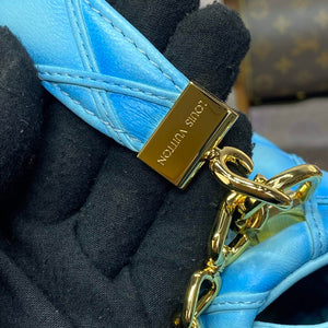 LV M24185 Louis Vuitton GO-14 MM Bag Lagoon Turquoise Blue - Default Title - View 6