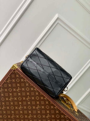 LV M24206 Louis Vuitton Speedy Bandouliere 25 Handbag Black - Default Title - View 4