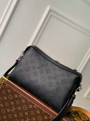 LV M24255 Louis Vuitton Hand It All PM Bag Mahina Black - Default Title - View 3