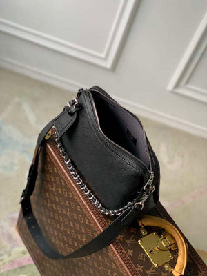 LV M24255 Louis Vuitton Hand It All PM Bag Mahina Black - Default Title - View 8