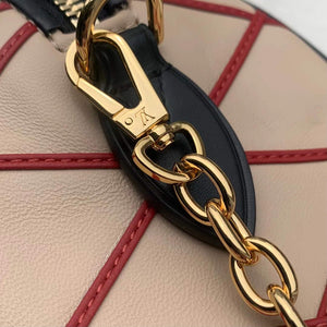 LV M24261 Louis Vuitton Speedy Bandouliere 20 Handbag Beige/Red - Default Title - View 6