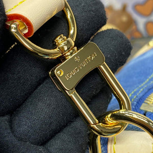 LV M24315 Louis Vuitton Keepall Bandouliere 45 Bag Blue - Default Title - View 7