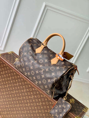 LV M24422 Louis Vuitton Speedy P9 Bandouliere 40 Bag Monogram Leather - Default Title - View 3