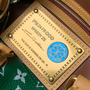 LV M24423 Louis Vuitton Speedy P9 Bandouliere 25 Monogram Bag Green - Default Title - View 5