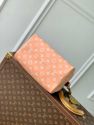 LV M24424 Louis Vuitton Speedy P9 Bandouliere 25 Monogram Bag Pastel Peach - Default Title - View 3