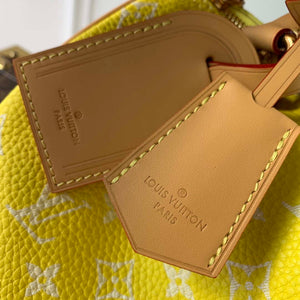 LV M24429 Louis Vuitton Speedy P9 Bandouliere 25 Bag Monogram Leather Fluorescent Yellow - Default Title - View 6
