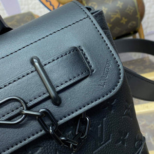 LV M24436 Louis Vuitton Steamer PM Bag Black - Default Title - View 6