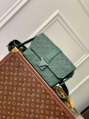 LV M24439 Louis Vuitton S-Cape Messenger Bag Forest Green - Default Title - View 1
