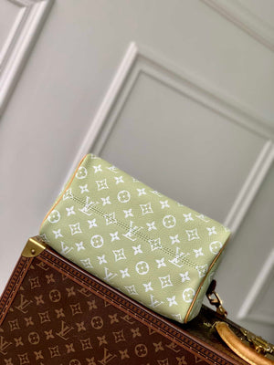 LV M24443 Louis Vuitton Speedy P9 Bandouliere 25 Bag Fruit Green Leather - Default Title - View 4