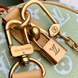 LV M24443 Louis Vuitton Speedy P9 Bandouliere 25 Bag Fruit Green Leather - Default Title - View 6