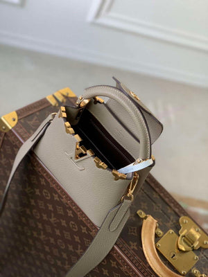 LV M24567 Louis Vuitton Capucines Mini Handbag Galet - Default Title - View 7