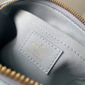 LV M24604 Louis Vuitton SPEEDY 18 LV&I Calf Leather Handbag Olympic Blue - Default Title - View 8