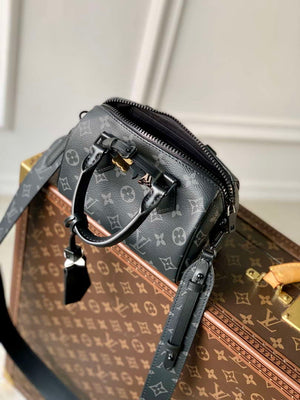 LV M24606 Louis Vuitton Nano SPEEDY 18 Monogram Black - Default Title - View 9