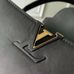 LV M24607 Louis Vuitton Capucines GM Souple Handbag Black - Default Title - View 5