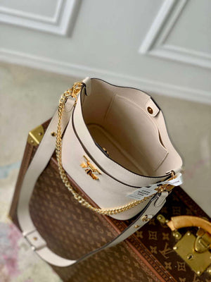 LV M24638 Louis Vuitton Lock and Walk Bucket Bag Quartz - Default Title - View 9