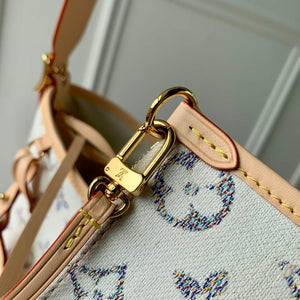LV M24707 Louis Vuitton CarryAll PM Bag Multicolor White - Default Title - View 7