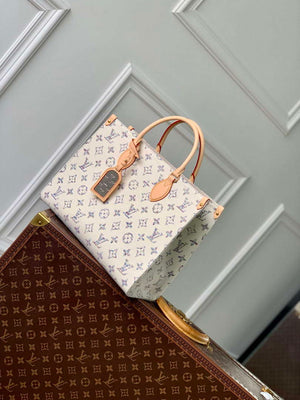 LV M24708 Louis Vuitton OnTheGo MM Bag Multicolor Beige - Default Title - View 2