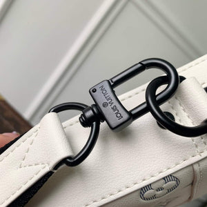 LV M24754 Louis Vuitton Trio Messenger Bag White/Navy Blue - Default Title - View 5
