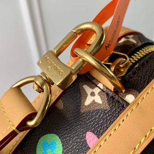 LV M24820 Louis Vuitton Envelope Messenger Cross-body Bag Chocolate - Default Title - View 5