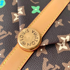 LV M24820 Louis Vuitton Envelope Messenger Cross-body Bag Chocolate - Default Title - View 7