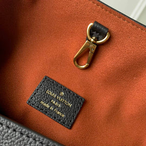 LV M24856 Louis Vuitton Low Key Hobo MM Handbag Black - Default Title - View 8