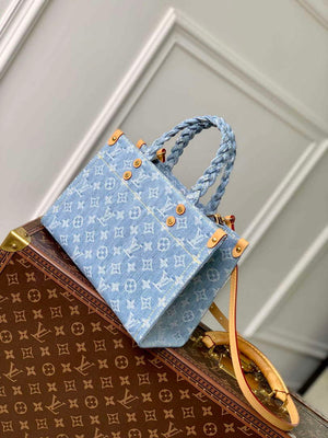 LV M24897 Louis Vuitton Let Go PM Bag Sky Blue Monogram denim - Default Title - View 2