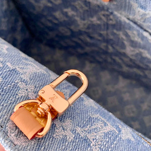 LV M24897 Louis Vuitton Let Go PM Bag Sky Blue Monogram denim - Default Title - View 7