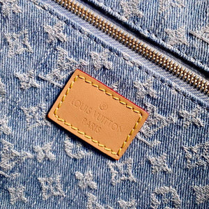LV M24897 Louis Vuitton Let Go PM Bag Sky Blue Monogram denim - Default Title - View 8