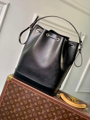 LV M24932 Louis Vuitton No¨¦ MM Bucket Bag Black - Default Title - View 3