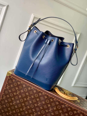 LV M24932 Louis Vuitton No¨¦ MM Bucket Bag Blue - Default Title - View 1