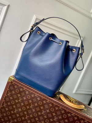 LV M24932 Louis Vuitton No¨¦ MM Bucket Bag Blue - Default Title - View 3