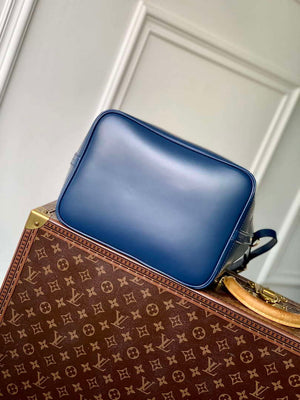 LV M24932 Louis Vuitton No¨¦ MM Bucket Bag Blue - Default Title - View 4
