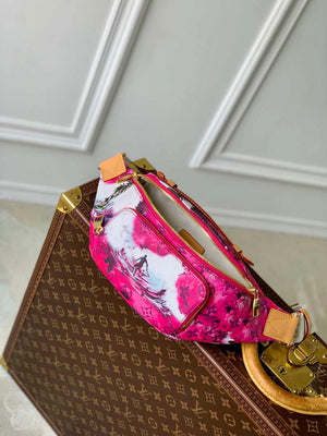 LV M24987 Louis Vuitton Rush Bumbag Pink - Default Title - View 9