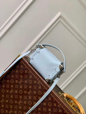 LV M25067 Louis Vuitton Side Trunk PM Bag Olympe Blue - Default Title - View 3