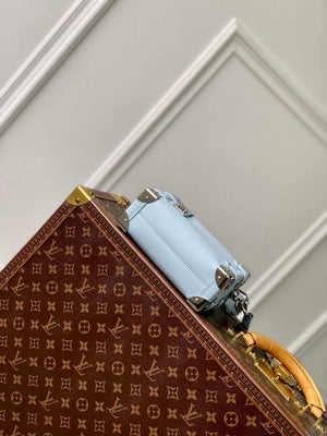LV M25067 Louis Vuitton Side Trunk PM Bag Olympe Blue - Default Title - View 4