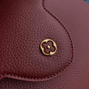 LV M25128 Louis Vuitton Capucines MM Handbag Griotte Red - Default Title - View 6