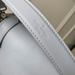 LV M25160 Louis Vuitton Side Trunk MM Handbag Olympe Blue - Default Title - View 5