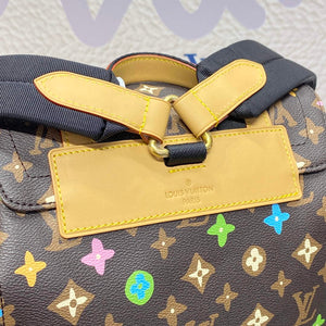 LV M25240 Louis Vuitton Christopher MM Backpack Chocolate - Default Title - View 7