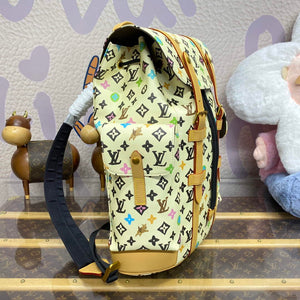 LV M25240 Louis Vuitton Christopher MM Backpack Vanilla - Default Title - View 3