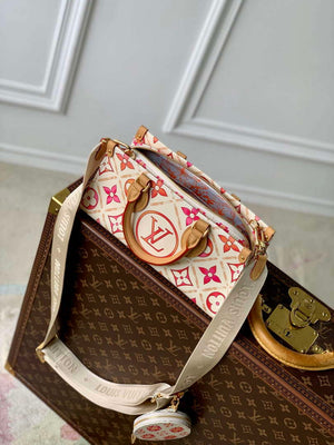 LV M25318 Louis Vuitton OnTheGo East West Handbag Coral - Default Title - View 9