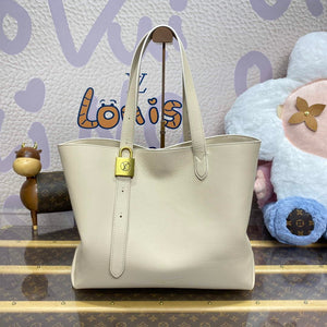 LV M25341 Louis Vuitton Low Key Cabas MM Bag off white - Default Title - View 1