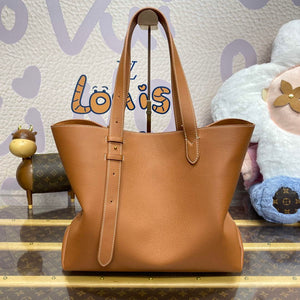 LV M25342 Louis Vuitton Low Key Cabas MM Bag Cognac Brown - Default Title - View 2