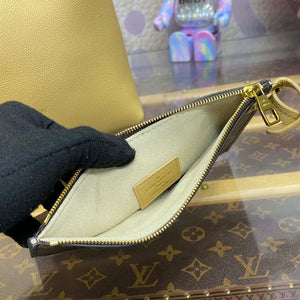 LV M25353 Louis Vuitton Low Key Hobo PM Bag Apricot Yellow - Default Title - View 10