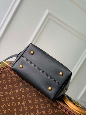 LV M25352 Louis Vuitton Low Key Hobo PM Bag Black - Default Title - View 4