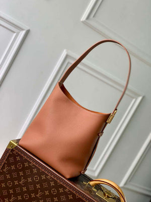 LV M25354 Louis Vuitton Low Key Hobo PM Bag Cognac - Default Title - View 3