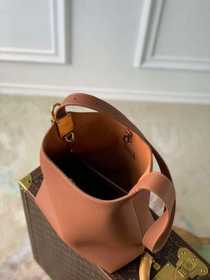 LV M25354 Louis Vuitton Low Key Hobo PM Bag Cognac - Default Title - View 9